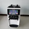 Автоматическая машина для мягкого мороженого с 3 вкусами 7 дней без очистки Холодная система Коммерческая вертикальная машина для приготовления турецких роллов Приготовление йогурта Торговый автомат