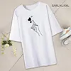 T-shirts Femme Chemise Manches Courtes Tops Tee Vêtements élégants Col Rond Cadeau Eté Pour Usage Quotidien Voyage Travail Randonnée Rue