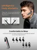 Headphones Lazata Bluetooth Headset 5.1 Headphone Wireless Earphones with CVC8.0 Dual Mic Noise Cancelling Earpiece HandsFree for Driving