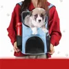 Sac de transport pour chat, caisses, maisons, sac à dos de transport pour chien, extérieur, maille ventilée, double épaule, sac de voyage pour petits chiens, chiots Travelingvaiduryd