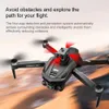 Droni V168 PRO Drone Motore Brushless 8K HD Fotocamera Professionale FPV 5G Wifi GPS Evitando ostacoli Pieghevole RC Quadcopter Giocattolo per bambini