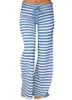 Drucken Schlaf Bottom Frauen Baumwolle Lange Hose Hause Pyjamas Weiche Slip Sommer Hosen Kordelzug Große Größe Sexy Streifen Casual Große größe 240111