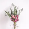 Decoratieve Bloemen Gypsophila Planten Geliefde Staart Gras Bladeren Babysbreath Rose Pampas Gedroogde Bloemenboeket DIY Ambachten Decoratie