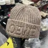 Designer-Beanie-Mütze, Loewee-Mütze, offizielle Qualität, Beanie-Kappen für Herren und Damen, Winter, beliebte Wolle, warme Strickmütze, vielseitige Kleidung, 18WZ