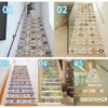 13 Uds. Mural de azulejo de cerámica turco extraíble PVC Vintage escalera elevador pared DIY decoración impermeable escaleras escalones pegatinas 240112