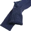 Herrstrumpor med Wool Twist Double Needle and Line för att öka mäns långa tjocka varma sockor 240112