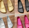 Luxur Designer Shoe Thumb Shoes Shoes Anatomic Ballerina Casual Ballet Shoes Loafers Bow Five Finger Shape at Toe Bekväm extern slitage