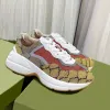 skor sneakers män skor designer skor kvinnor puff walking casual sport mode casual äkta läder beige tjock sula sport sho d01f#