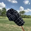 Tees ny stil plysch djurgolfförare headcovers, tecknad karaktärsmönster söta djurklubbomslag, unisex, utsökta gåvor