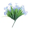 Kwiaty dekoracyjne sztuczny odporny na UV bez zanikania ekologicznego wielofunkcyjnego DIY Floral Decor for Garlands Płotami ściany bramy
