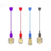 Lampes suspendues Portable LED coloré lustre lustre silicone douille lampe cordon ensemble avec câble textile