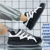 Sneaker per pane alto Coppia Scarpe Laviin Scarpe morali Formazione di alta qualità Uomo Gump spesso Designer con suola Colore Aumento Contrasto Forrest Skateboarding BH4Dl