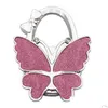 Hooks Rails Hook Butterfly Handbag Hanger Glossy Matte Foldable Table For Bag Purse Fy3424 0206 Drop Delivery Home Garden Housekee Dhce0