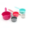 Strumenti di misurazione Set da 5 pezzi Cucchiaio pieghevole Colorato Misuratore di cottura Scoop Cucina Farina Tazza di zucchero