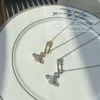 Viviennelies moda luxo clássico designer colar para mulheres cheio de diamantes Saturn Pins titânio colar de aço designer joalheiro Westwood para presentes de mulher