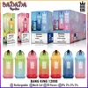 Authentic Bang King Puff 12000 Disposable Vape Pen 12K Puffs Rechargeable E-Cigarettes Mesh Coil Vaper 0% 2% 3% 5% 20 Flavors