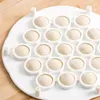 Moldes para hornear Ravioli Dumpling Maker Molde Masa Pelmeni Prensa Molde Accesorios de cocina Herramientas para hacer albóndigas de 19 agujeros DIY