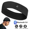 Наушники Bluetooth Наушники для сна Спортивная повязка на голову Беспроводные музыкальные наушники без чехла Направляющая для ушей Спортивная повязка с микрофоном для фитнеса и бега