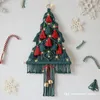 Macrame Noel ağacı duvar asılı goblen püsküllü püsküller el dokumalı boho dekorasyon bohem dekor oturma odası çocuklar hediye 240111
