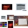 Led-neonbord Budweiser King Of Beer Bar Pub Club 3D-borden Licht Home Decor Ambachten Drop Delivery Lights Verlichting Vakantie Dhbkc