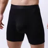 Underpants Men'S Extended Flat Corner Pants Boxer Shorts Mesh Underwear Sports Rest Running Loose Boxershorts