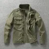 Vêtements pour hommes automne et hiver nouveau produit veste de travail camouflage décontractée en pur coton sans veste à capuche veste militaire pour hommes d'âge moyen