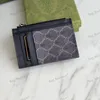 2024 Nya korthållare 10a Top Quality Saffiano Leather Card Holder Woman Mens Wallets Designer Mynt Purses PACLER POUCH äkta lädersignaturkortfodral