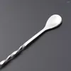 Spoons 304 Stainless Cocktail Mixing Spoon Double Head Swizzle Sticks Accessories For Bar