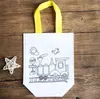 Kits d'artisanat de bricolage pour enfants, sacs à main de coloriage, ensemble de dessin créatif pour débutants, jouets éducatifs pour bébés, peinture SN2269
