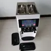 Cône automatisé De congélateur De Gelato De casse-croûte De vrais fruits faisant la crème Cornet De Glace Maker Machine industrielle continue De crème glacée dure 7 jours sans nettoyage LINBOSS