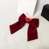 Grampo de cabelo feminino designer moda bowknot barrettes clássico meninas jóias de cabelo acessórios de cabelo vintage acessório