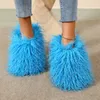 인기있는 2024 디자이너 여성 남성 신발 신발 플러시 홈 가구 따뜻한 여자면 슬리퍼 다용도 사랑스러운 겨울 36-49 큰 크기 가이