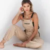 Kobiety Jumpsuits Rompers Europe i Stany Zjednoczone Onesie Fashion Pasp Romper MTI-Bag Casual Pants Dowód Otho6