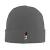 Baretten Palestina Vlag Palestijnse Kufiya Hatta Traditionele Gebreide Muts Dames Heren Skullies Mutsen Winter Acryl Casual Caps