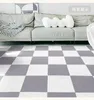 10pic Glue free square splicing floor mat children's bedside blanket simple bedroom living room carpet 30x30cm rugs carpet 240111