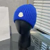 Designer Beanie Classic Lettera Cappellini a cuffia lavorati a maglia per Uomo Donna Filati tinti Autunno Inverno Caldo Spessore Lana Ricamo Cappello freddo Coppia Moda Cappelli da strada L6