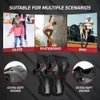 6st/set Skyddsutrustning Set Skating Knee Pads Elbow Pad Wrist Hand Protector For Kids Adult Cycling Roller Rock Climbing Sports 240112