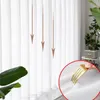 High Quality Super Soft Elegant Cream White Tulle Curtain for Living Room Decor Beige Window Sheer Voile Modern Bedroom Chiffon 240111