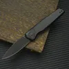 Ny 7551 Folding Knife High Hardness Stonewash 9CR18MOV 58HRC BLADE 6061 ALUMINIUM Legering Handtage Mini Outdoor Portable EDC Camp Knife 484