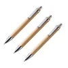 80pcsボールペンペンセット竹のオフィス学用品はペン贈り物を書きますブラックインク