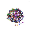 Party Decoration 1/2pcs Bag 6mm Sparkle Sequin Stars Table Confetti Strö för födelsedagsbröllop Guldlaser Pentagram -leveranser