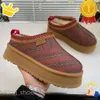 Invierno Tasman 2023 Zapatillas de diseñador Botas Australia Mujeres Zapatillas Clásico Bota de nieve Felpa Tobillo Corto Mini Piel Mujer Tazz Botines S IES