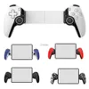 Controladores de jogo Joysticks D9 Mobile Phone Stretching Game Controller Wireless Bluetooth PC Tablet para Switch / P3 / P4 Dual Hall Controlador Somatosensorial