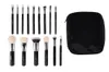 Makeup Brushes 15Pcs Professional Set Natural Goat Hair Foundation Powder Blush Contour Eye Shadow Make Up9592822