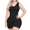 Po operacji Shapewear Wysoka kompresja Krótki pas z broszkami popiersie do codziennego i pooperacyjnego odchudzania Fajas Colombianas 240112