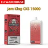 Оригинальная слойка Jam King CKS Energon 15k, оптовая продажа, 24 мл, предварительно заполненная, 12000 слоеных одноразовых вейпов, USB-C, зарядка E, жидкость, экран, сетчатая катушка