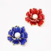 Brooches Simulated Pearl Large Peony Flower Brooch Party Banquet Wedding Scarf Pins Jewelry Gift Elegant Women Costume Accessories