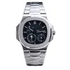 Superclone Mens PP Patk 고급 자동 기계 5 712 시계 V6JX 디자이너 손목 시계 AAA 안티 스크래치 Sapphire Mirror Business Leisure Montre