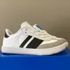 Enfants 2024 Chaussures Casual Sambas Running Boys Sneakers Vegans Gazelles Enfants Jeunes Big Kid Chaussure Tout-petits Preshcool Runner Gum Baskets Noir Blanc Filles Szie