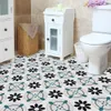 4 Stuks Vloer Papers Home Decor Kleur Tegels Porselein Keramische Decals 3d Pvc Behang Voor Badkamer 240112